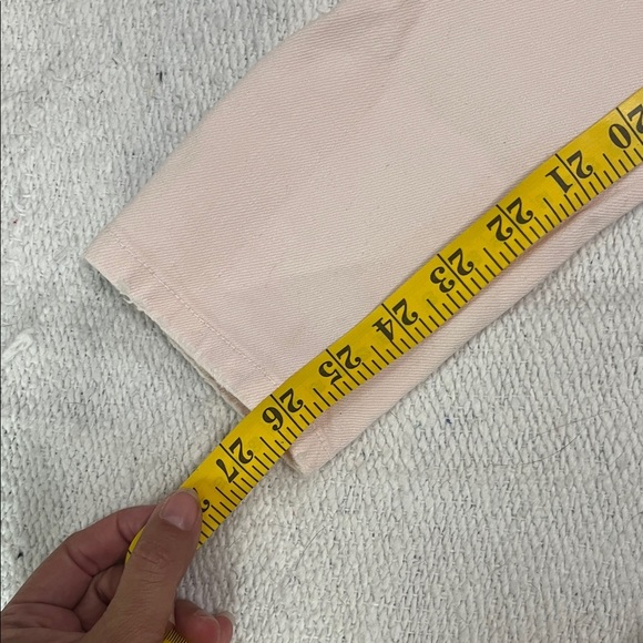 Current/Elliott Women's Skinny Jeans in Light Pink - Picture 6 of 7